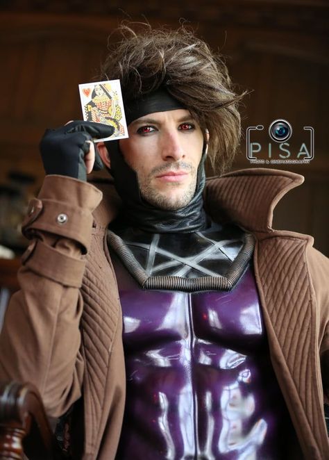 Gambit Cosplay, Gambit X Men, Remy Lebeau, Men Cosplay, Rogue Gambit, Cosplay Diy, Best Cosplay, Xmen, Photo Collection