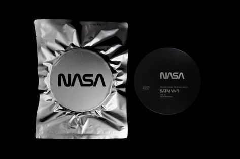 Space Packaging Design, Nasa Packaging, Nasa Branding, Nasa Graphic Design, Plates Packaging, Space Packaging, Nasa Design, Minimal Logos Inspiration, Letterpress Art Print