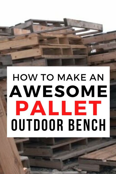 Fire Pit Benches Seating, Pallet Banquette Seating, Garden Pallet Seating, Palet Bench Diy, Pallet Benches Diy, Pallet Chairs Outdoor Easy, Pallet Wood Bench Diy, Diy Pallet Bench Outdoor Easy, Bench From Pallets Diy