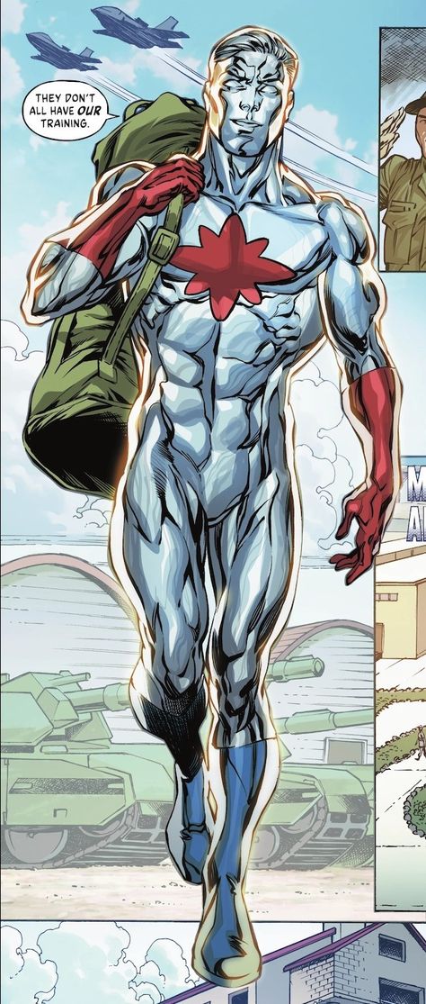 Captain Atom Dc Comics, Captain Marvel Male, Captain Atom Dc, Captain Atom, Male Art Men, Art Men, Alex Ross, Fantasy Comics, Character Study