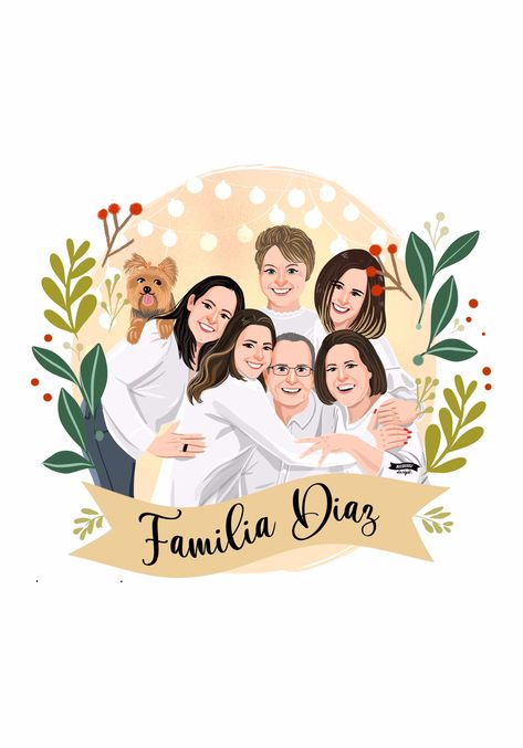 Excited to share this item from my #etsy shop: Personalized Family Portrait, Couple Illustration, Custom Couple Portrait, Digital Drawing, Gift For Family, Christmas Gift Digital Art Family Portrait, My Family Illustration, Digital Art Gift Ideas, Family Photo Illustration, Family Illustration Art Drawings, Family Sketch Illustration, Moms Illustration, Family Photo Drawing, Family Portraits Painting