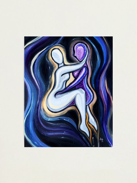 "Twin flames " Photographic Print by DeePaint11 | Redbubble Twin Flame Painting Canvases, Twin Flame Painting, Flame Painting, Word Art Canvas, Twin Flame Art, Romantic Drawing, Paint Inspo, Psychadelic Art, Flame Art