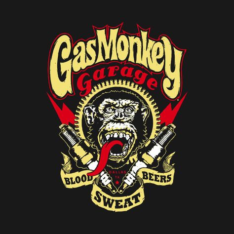 Check out this awesome 'Gas+Monkey' design on @TeePublic! Zombie Monkey, Gas Monkey Garage Logo, Bob Marley Lion, Lowrider Model Cars, Monkey Logo, Monkey Stickers, Monkey Garage, Gas Monkey Garage, Gas Monkey