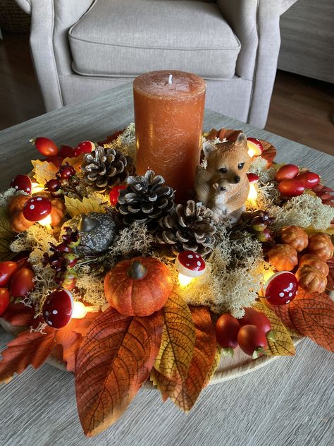 Fall Decorations Ideas, Fall Decor Ideas For Bedroom, Decorating Ideas For Bedroom, Decorated Bedroom, Bedroom Fall Decor, Thanksgiving Table Decor Ideas, Decor Ideas For Bedroom, Fall Decor Wreaths, Fall Coffee Table