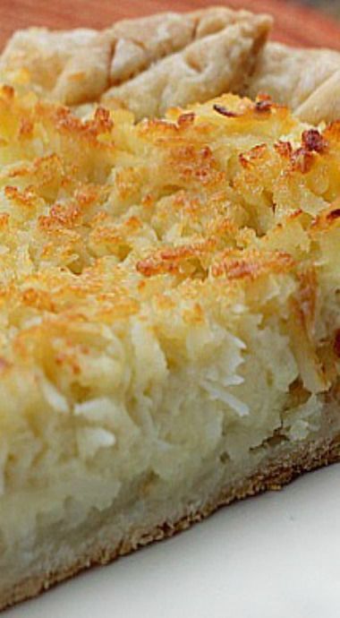 Coconut Pie Recipe, Oatmeal Pie, Custard Pie Recipe, Coconut Custard Pie, Coconut Pie, Good Pie, Coconut Custard, Best Pie, Coconut Cream Pie