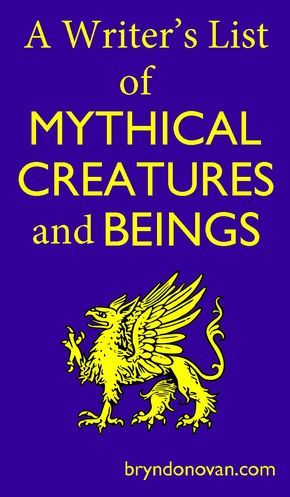 A Writer's List of Mythical Creatures and Beings #writers #fantasy #writing List Of Mythical Creatures, Mythical Creatures List, Magical Beings, Writing Fantasy, A Writer's Life, Writing Characters, Writers Write, Book Writing Tips, Writing Resources