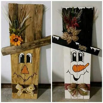 Scarecrow Pallet Ideas, Wooden Scarecrow Faces, Scarecrow Faces Pattern Printable Free, Scarecrow Wood Sign, Spring Wood Craft Ideas, Fall Wood Crafts Diy Pallet Projects, Wood Scarecrow Ideas, Scarecrow Faces Painted On Wood, Scarecrow Sign