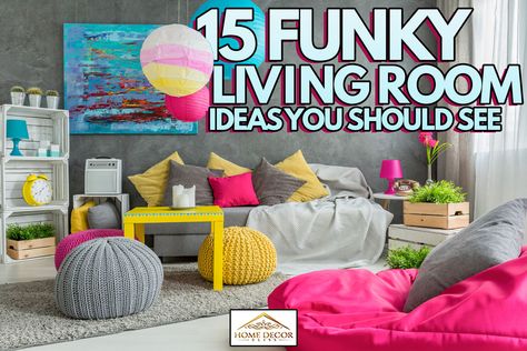 Funky Lounge Room Ideas, Playful Living Room Decor, Vibrant Living Room Ideas Modern, Fun Sitting Room Ideas, Bright Coloured Living Room Ideas, Colourful Sitting Room, Bright Lounge Ideas, Bright Color Living Room Ideas, Funky House Decor Minimalist