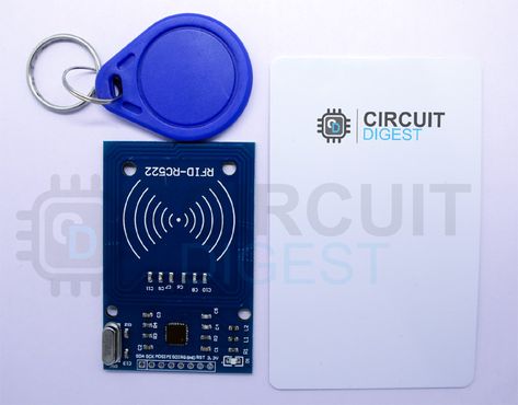 RC522 RFID Reader Module with RFID Tag Rfid Tag, Reading Data, Classic Card, Error Message, Circuit Diagram, Radio Frequency, Event Management, Robotics, Arduino