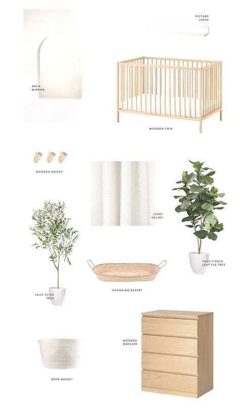 #nurseryroom #babyboyroom #babyroom #nurseryideas Ikea Crib Nursery, Sniglar Crib Nursery, Ikea Sniglar Crib, Plan Studio, Ikea Baby, Baby Nursery Inspiration, Baby Room Neutral, Nursery Room Design, Baby Boy Room Nursery