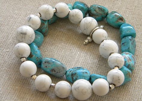 Dough Crafts, Martha Stewart Paint, Challenge Ideas, Diy Jewlery, Stone Bracelets, Salt Dough, Creative Blog, Faux Stone, Creative Jewelry