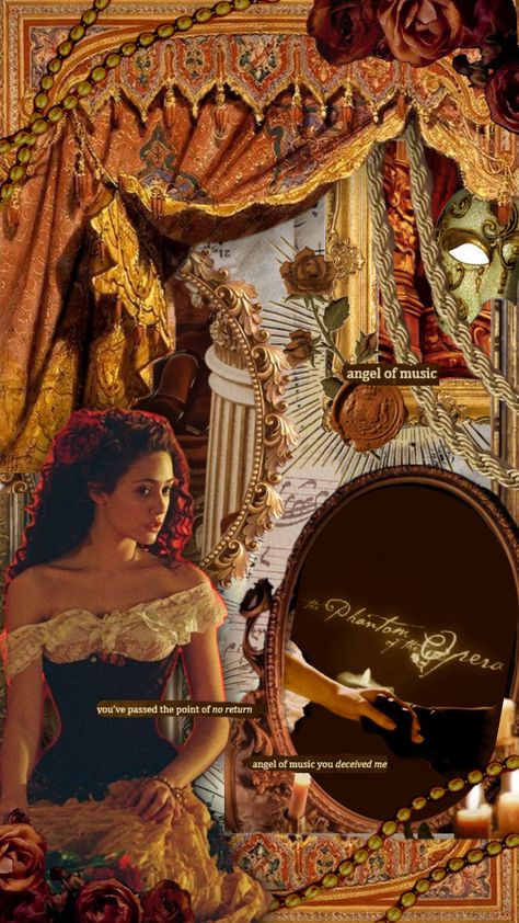 the phantom of the opera 🥀🎼🕯️🖤 #phantomoftheopera #musical #theater #aesthetic #roses #movie #collage #shufflefyp #vintage Musical Theater Aesthetic, The Opera Aesthetic, Phantom Of The Opera Aesthetic, Opera Aesthetic, Theater Aesthetic, Movie Collage, The Phantom Of The Opera, Aesthetic Roses, Musical Theater