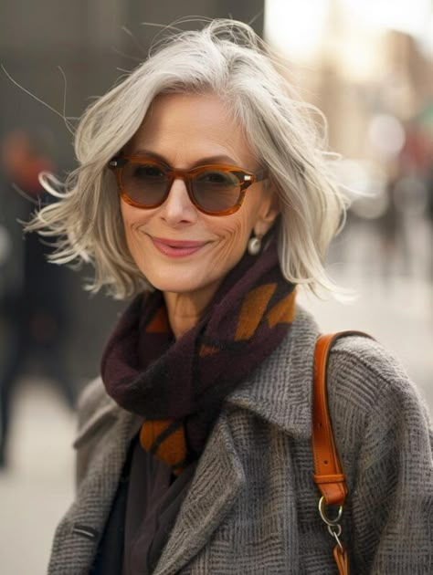 Haircut Gray Hair, Braids Natural, Grey Hair Looks, Womens Haircuts Medium, Grey Hair Styles For Women, Gray Hair Cuts, Gorgeous Gray Hair, Blonde Bob Hairstyles, Quick Hair