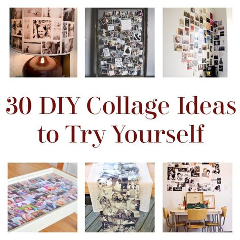 Hello, DIYers! Do you love the idea of decorating with collages? It’s so much fun! Making them gives you a lot of great moments to reflect on photos of things and people that matter the most to you. Plus, there are tons of really fun and exciting ways that you can do it. Try these! […] The post 30 DIY Collage Ideas to Try Yourself appeared first on DIY Projects by Big DIY Ideas. Photos On Canvas Diy Collage, Picture Project Ideas, Family Photo Collage Ideas Diy, Easy Photo Collage Ideas, Ideas For Photo Collage, What To Do With Printed Photos, How To Make Collages, Diy Picture Collage Ideas Gift, How To Make A Collage Wallpaper