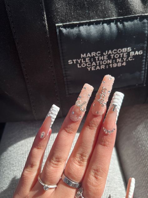 Saggitarius Birthday Nail Ideas, Aries Themed Nails, Aries Zodiac Nail Designs, Birthday Nail Set Ideas Aries, Aries Nails Zodiac Signs, Aries Inspired Nails, Birthday Nails Capricorn, Birthday Nails Aries, Aries Nails Acrylic