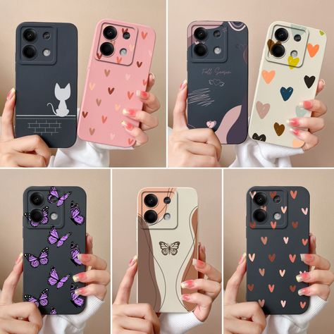 Redmi 13 Pro, Diy Phone Case Design, Phone Case Diy Paint, Beautiful Iphone Case, Girls Things, Phone Cover Design, Mobile Phone Covers, Glitter Phone Cases, Pretty Phone Cases