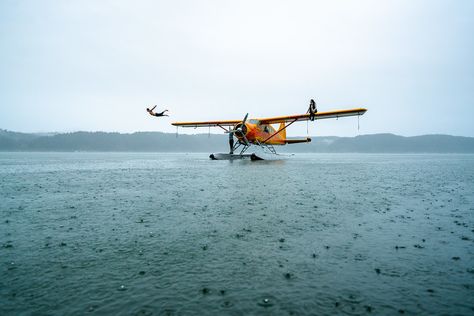 Sea Plane Jump Chris Burkard, Bush Pilot, Bush Plane, Sea Plane, Plane And Pilot, Float Plane, Surfer Magazine, Flying Boat, Adventure Aesthetic