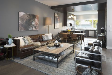 These six expert tips will help you decorate a modern room that is decidedly masculine in style. Mens Decor Apartment, Living Room Decor Men, Mens Decor, Masculine Home Decor, Mens Apartment Decor, Masculine Living Rooms, Modern Apartment Decor, Masculine Decor, Décor Boho