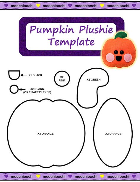 Michelle Ashleigh Crafts: 2020 Pumpkin Plush Pattern, Felt Templates Printable Free Pattern, Felt Halloween Ornaments, Pumpkin Felt, Pumpkin Plush, Felt Templates, Felt Sewing, Felt Ornaments Patterns, Pumpkin Template