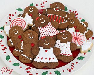 Gingerbread boys and girls | by Glorious Treats Decorated Gingerbread Cookies, Gingerbread House Party, Christmas Gingerbread Houses, Gingerbread House Parties, Gingerbread Creations, All Things Gingerbread, Cake Wrecks, Gingerbread Party, Gingerbread Ideas