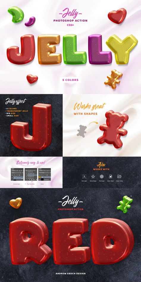 Jelly Typography, Jelly Logo Design, Jelly Reference, Illustrator Tips, Instagram Design Layout, Adobe Tutorials, Hipster Mens Fashion, Brand Kit, Photoshop Action