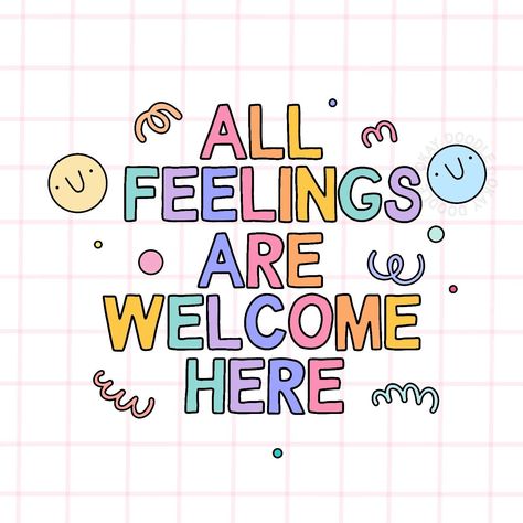 I am a firm believer that all feelings are valid and all feelings are welcome here at Okay Doodle. Whether you're having a fantastic day or facing a tough moment, every emotion is welcome. Embrace your process and remember, you're never alone. 🌈💖 #AllFeelingsWelcome #MentalWellbeing #SelfKindness Welcome Quotes, Emotions Posters, Classroom Board, Class Theme, Relationship Therapy, Never Alone, Classroom Posters, New School Year, School Crafts