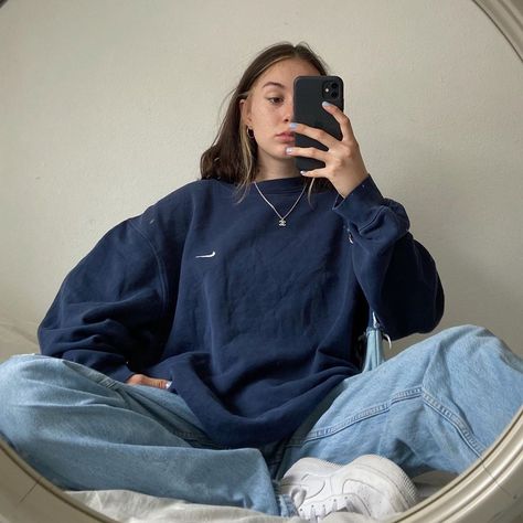 Hiphop Clothing, Blue Hoodie Outfit, Cooler Style, Shirts Summer, Hip Hop Outfits, Winter Fits, Hoodie Outfit, Blue Hoodie, 2024 Fashion