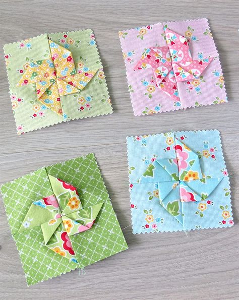 3D Pinwheel Tutorial - Geta's Quilting Studio Pinwheel Tutorial, Pinwheel Quilt Pattern, Pinwheel Quilt Block, Pinwheel Block, Charm Squares, Charm Packs, Pinwheel Quilt, Quilt Baby, Quilt Block Tutorial