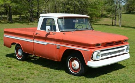 Old Trucks For Sale, 1966 Chevy Truck, Vintage Chevy Trucks, Honda Vehicles, Look And Find, Truck Frames, Best Barns, Short Bed, Chevrolet Pickup