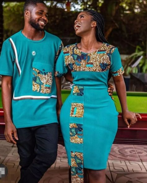 Kitenge Designs For Couples, Couple Kitenge Designs, Couples Kitenge Outfits, Couples Ankara Outfits, Latest Couple Ankara Styles, Couples African Outfits, Traditional African Clothing, African Wear Styles For Men, Latest African Men Fashion