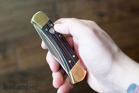 Buck 110 Auto Review - Knife Life Buck Folding Knife, Buck Knife, Buck 110, Automatic Knives, Buck Knives, Pocket Clip, Folding Knives, Leather Sheath, Pocket Knife