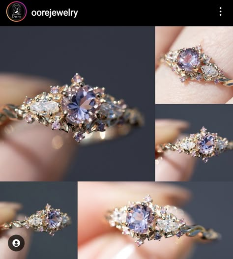 Tangled Inspired Engagement Rings, Engagement Rings Tangled, Rapunzel Engagement Ring, Fairy Core Engagement Rings, Fairytale Wedding Ring, Where To Buy Jewelry, Whimsical Engagement Ring, Fairytale Engagement Rings, Pretty Wedding Rings