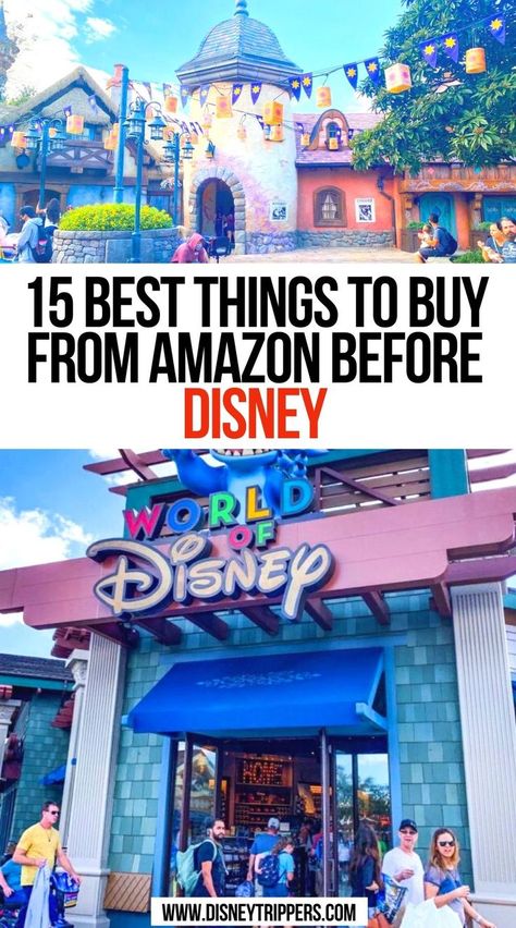 15 Best Things To Buy From Amazon Before Disney Disney World Essentials, What To Buy On Amazon, London Places To Visit, What To Pack For Disney, Disneyland Vacation Planning, Things From Amazon, Disney Trip Surprise, Packing List For Disney, Disney World Packing