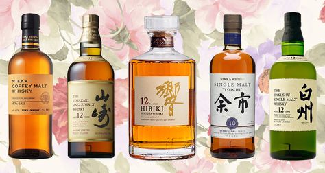 Lots of self-proclaimed whiskey experts are only vaguely unaware that Japan even makes whiskey, let alone some that are among the very best in the world. So here’s our quick guide to the best Japanese whiskies you’ll want on your shelf and in your glass. Japanese Liquor, Japanese Whiskey, Japanese Whisky, Liquor Drinks, Good Whiskey, Cigars And Whiskey, Scotch Whiskey, Single Malt Whisky, Malt Whisky