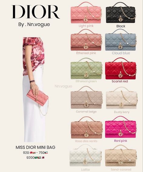 Miss Dior Bag, Dior Mini Bag, Miss Dior, Dior Bag, Mini Bag, Dior, Pins