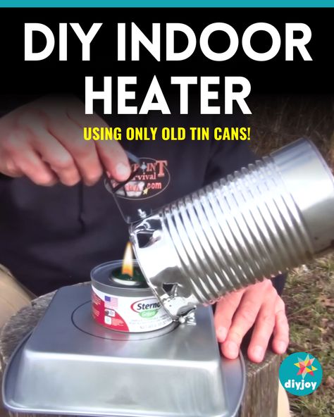 Diy Clay Pot Heater, Diy Survival Gear, Diy Candle Heater, Space Heater Diy, Homemade Heater, Survival Storage, Solar Heater Diy, Candle Heater, Diy Heater