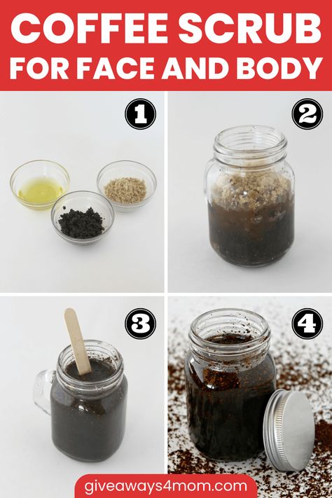 Improve your skin with a DIY scrub that includes items you already have at home. #DIYScrub #coffeescrub #coffeescrubforfaceandbody #DIYbodyscrub #DIYFacescrub Coffee Ground Scrub, Scrub For Face, Diy Face Scrub, Organic Food Store, Mom Group, Sugar Scrub Recipe, Diy Body Scrub, Sugar Scrub Diy, Diy Scrub