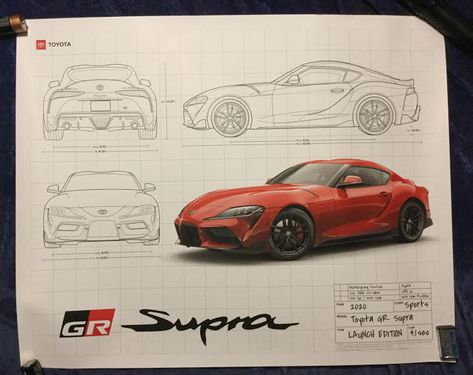 📬 Free 2020 Toyota GR Supra 2020 blueprint poster 🌈 Thank you very much #Toyota 🎉🚘 #freestuff #freebies #samples #free Supra Blueprint, Supra Gr, Toyota Gr Supra, Comic Ideas, Toyota Supra Mk4, Toyota Cars, Car Posters, Free Stuff, Toyota Supra