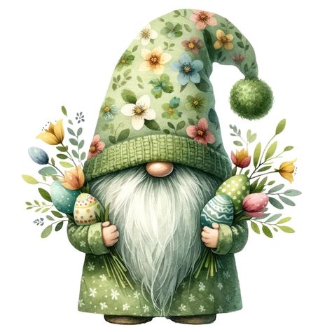 Gnome Wallpaper, Gnome Images, Gnome Easter, Easter Gnomes, Gnome Pictures, Gnome Door, Felted Wool Crafts, Easter Prints, Garden Gnome