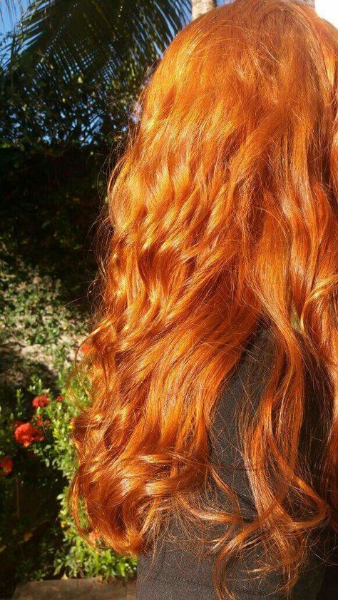 Long Ginger Hair, Flame Hair, Ginger Hair Color, Punk Hair, Beautiful Long Hair, Orange Hair, Dream Hair, Ginger Hair, Hair Journey