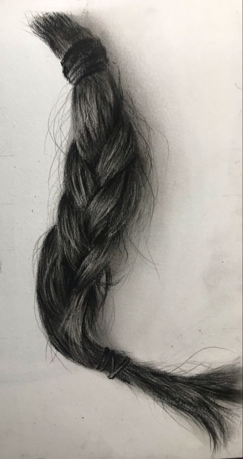 Hairs drawing artwork artist sketch realistic art Charcoal Hair Drawing, Charcoal Pencil Drawings, Draw Realistic Hair, Sketch Hair, Realistic Hair Drawing, Charcoal Hair, How To Draw Realistic, Landscape Pencil Drawings, Shading Drawing