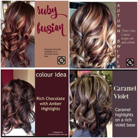 Caramel Ombre, Highlights Caramel, Summer Hair Highlights For Brunettes, Summer Highlights, Brunettes Highlights, Highlights For Brunettes, Fall Hair Color Trends, Summer Hair Highlights, Summer Balayage