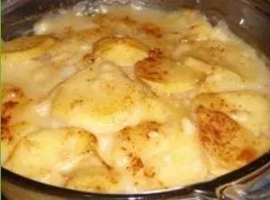 Internet Picture -- Very Similar Recipe Potato Bake Recipe, Scalloped Potatoes Recipe, Potatoes And Onions, European Dishes, Eastern European Recipes, Hungarian Cuisine, Potato Bake, Just A Pinch Recipes, Croatian Recipes