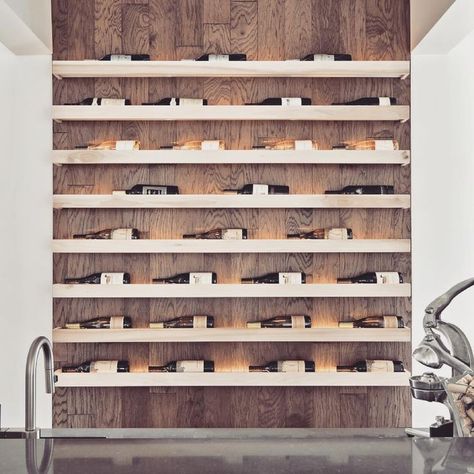 Wine Rack Inspiration, Cool Wine Racks, Wine Rack Projects, Wine Rack Design, Built In Wine Rack, Wine Closet, Home Wine Cellars, Wine Rack Storage, Wine Shelves