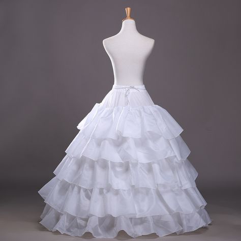 Cheap Petticoats, Buy Quality Weddings & Events Directly from China Suppliers:YiMinpwp Ball Gown Bridal Petticoat Ruffles Puffy Underskirts Bridal Dresses Plus Size Crinoline Petticoats Enjoy ✓Free Shipping Worldwide! ✓Limited Time Sale ✓Easy Return. Bridal Dresses Ball Gown, Petticoat For Wedding Dress, Gown Style Dress, Wedding Dress Petticoat, Leaf Skirt, Hoop Skirt, Brides Wedding Dress, Tulle Wedding, Wedding Bridesmaid Dresses