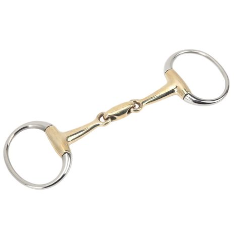 PRICES MAY VARY. 【PREMIUM MATERIAL】This horse ring snaffle bit is made of premium stainless steel and copper so that it is strong, durable and not easy to be broken. Stylish and simple in appearance, it makes your horse look more spirited. 【EASIER HORSE CONTROL】The loose ring snaffle is an iron chain that goes through the mouth to make it impossible for the horse to bite or eat, so that it is easier for the person to control. Safer riding on horseback. 【FINE WORKMANSHIP】The stainless steel horse Horse Ring, Snaffle Bit, Horse Bits, Cycling Workout, D Ring, Equestrian, Copper, Horses, Stainless Steel