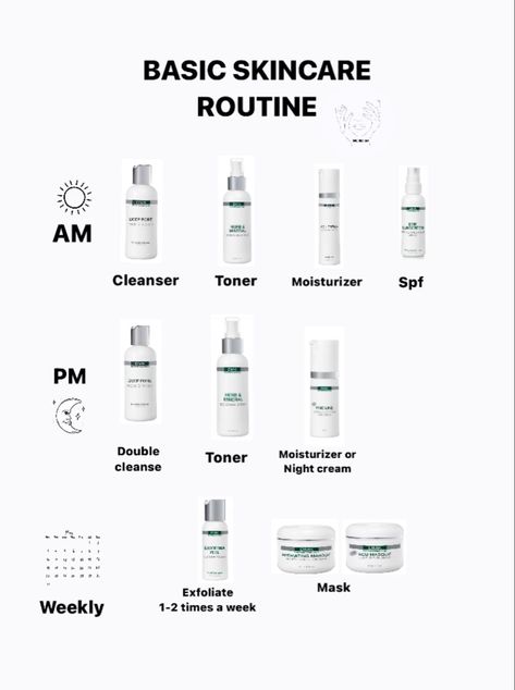 Minimal Skincare, Skincare For Combination Skin, Basic Skincare, Mary Kay Skin Care, Skin Care Business, Everyday Skincare, Natural Face Skin Care, Good Skin Tips, Basic Skin Care Routine