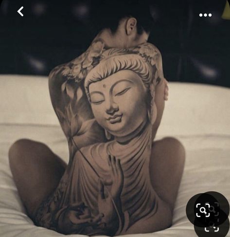 Buddha Back Tattoo, Tattoo Espalda Mujer, Buddha Tattoo Sleeve, Buda Tattoo, Hd Tattoos, Lotus Buddha, Catrina Tattoo, Buddha Tattoo Design, Buddha Tattoos