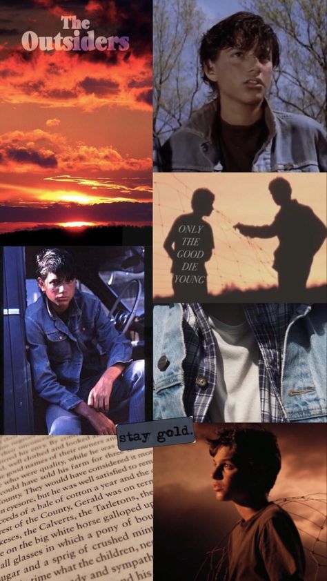 Johnny Outsiders Aesthetic, Johnny Outsiders Wallpaper, Johnny Cade Aesthetic Wallpaper, Outsiders Wallpaper Aesthetic, Johnny Cade Outsiders, Ralph Macchio Wallpaper Iphone, The Outsiders Outfit Ideas, Johnny Cade X Yn, Outsider Wallpaper