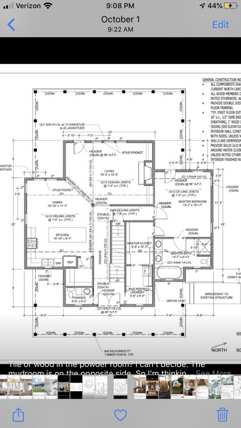 I really like the modifications on this 4 gables house. I would flip it. 4 Gables House Plan, 4 Gables Farmhouse House Plans, Four Gables With Garage, Modified Four Gables House Plan, Four Gables House Plan Modified, Belgian Farmhouse Floor Plans, Southern Living Four Gables House Plan, Four Gables House Plan, Four Gables